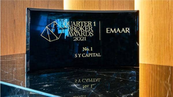 1st Place - Emaar Q1 Broker Awards 2021